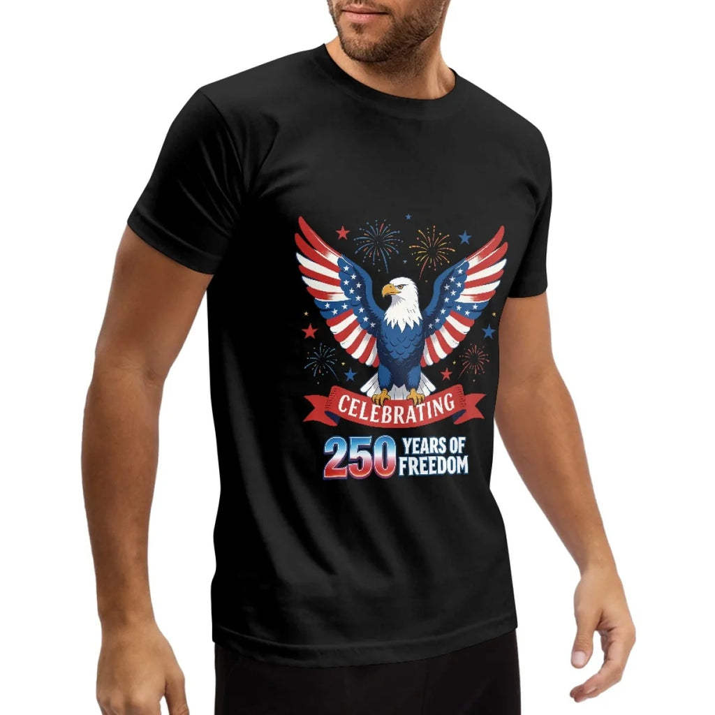 Men's Patriotic Eagle T-Shirt