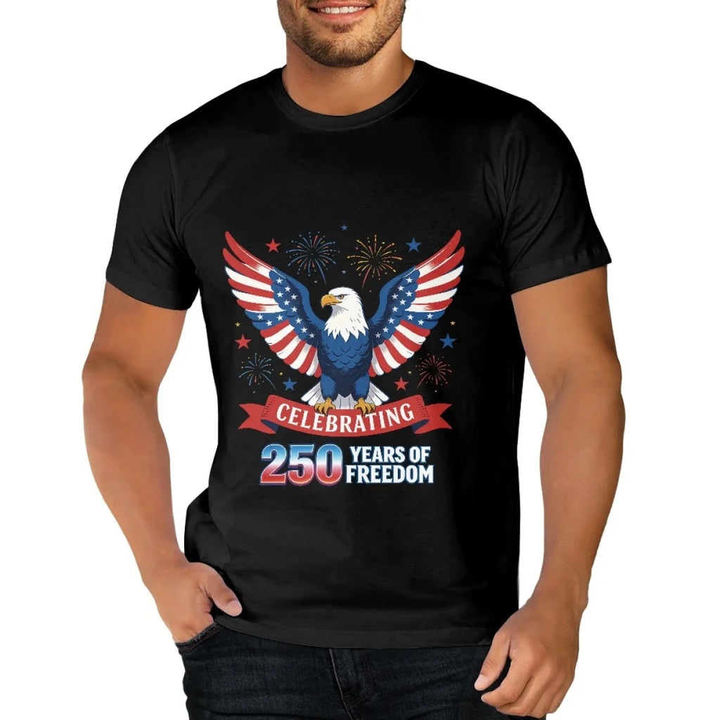 Men's Patriotic Eagle T-Shirt