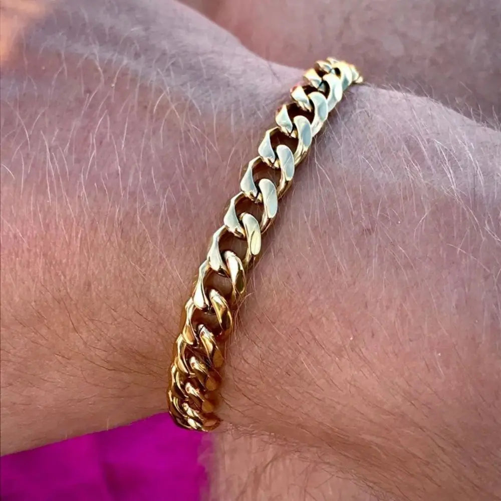 Cuban Link Chain Bracelet