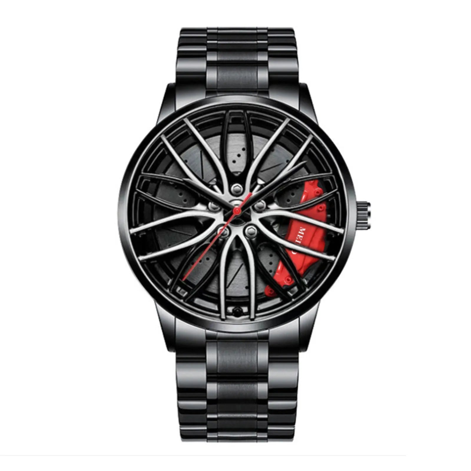 Men's Racing Car Rim Quartz Watch