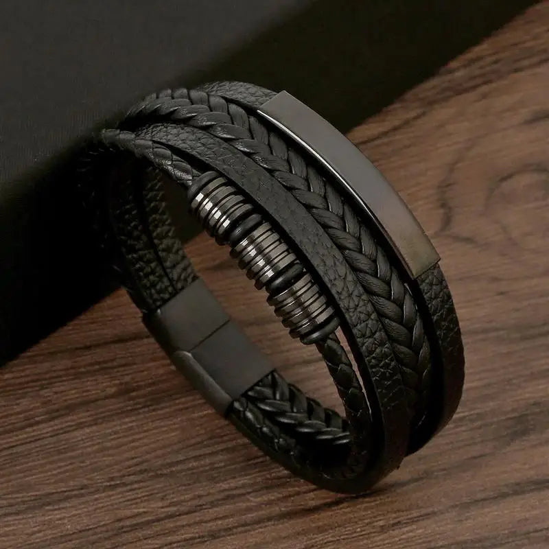 Men's Leather Bracelet