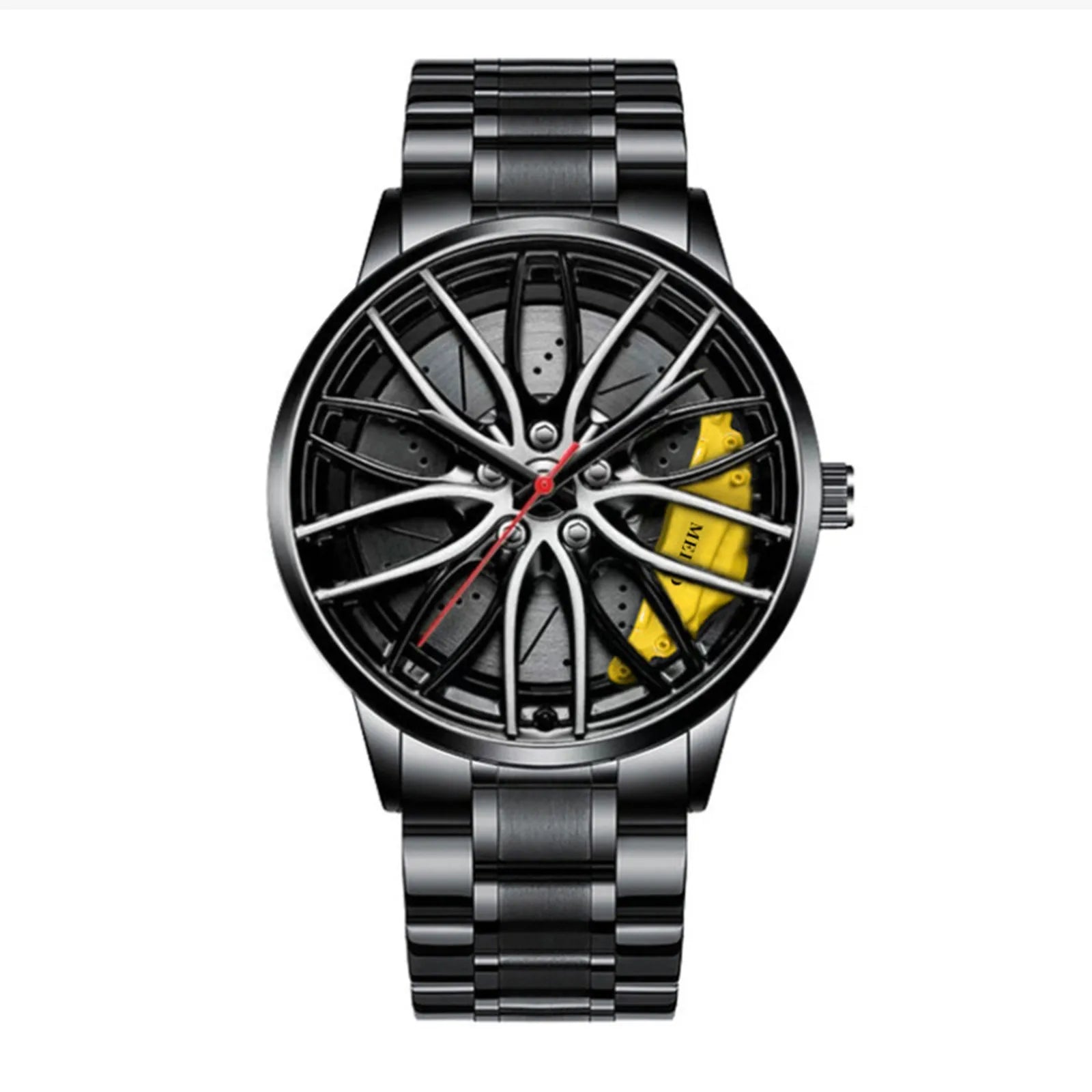 Men's Racing Car Rim Quartz Watch